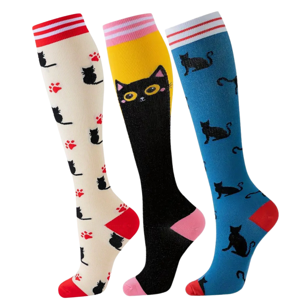 Paquete 3 Calcetines Cats ComfortMed™