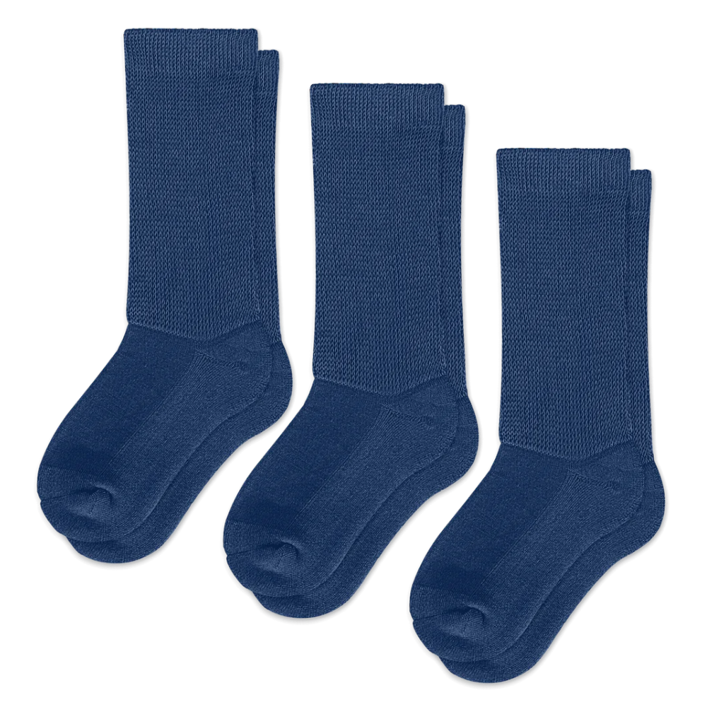 Paquete 3 Calcetines Azul ComfortMed™