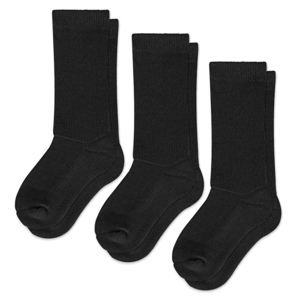 Paquete 3 Calcetines Negros ComfortMed™