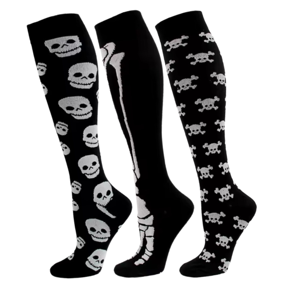 Paquete 3 Calcetines Calaveras ComfortMed™